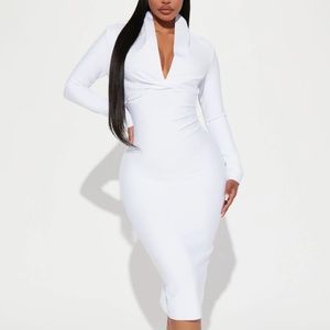 Fashion Nova Bandage MIDI Dress